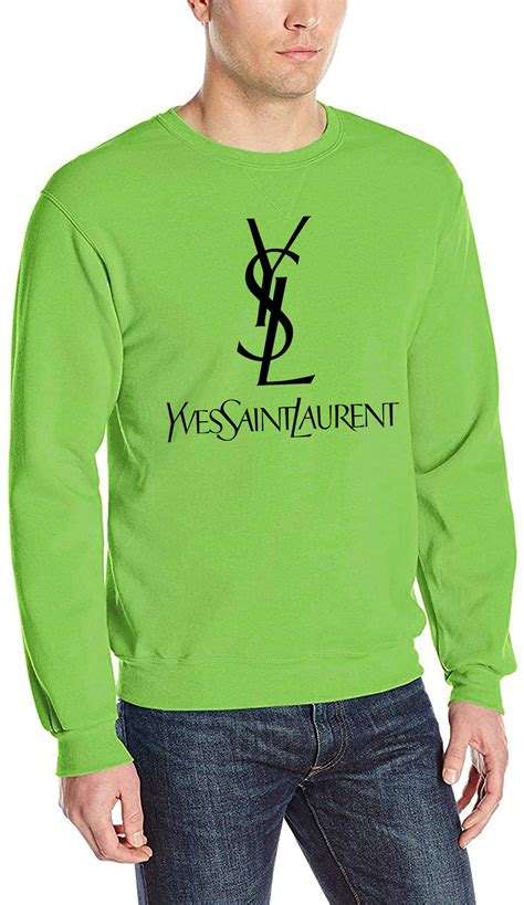 ysl logo long sleeve t shirt|yves saint laurent t shirt.